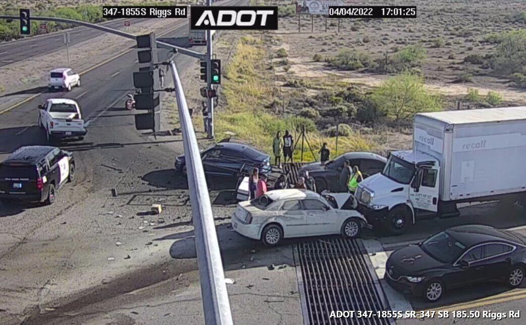 Crash on SR 347 April 4, 2022